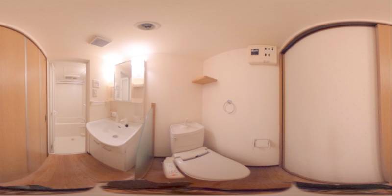 パノラマ画像トイレ