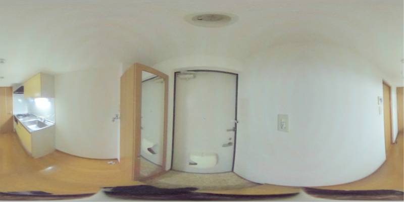 パノラマ画像玄関