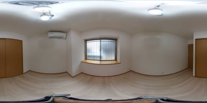 パノラマ画像洋室