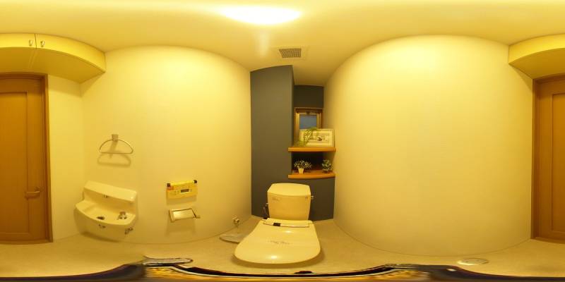 パノラマ画像トイレ