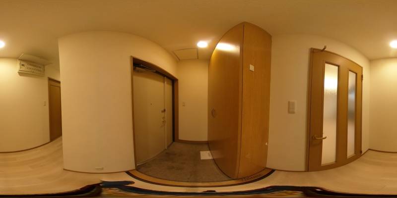 パノラマ画像玄関