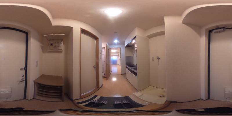 パノラマ画像玄関
