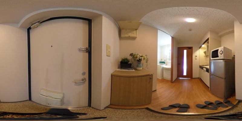 パノラマ画像玄関