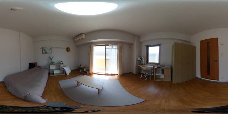 パノラマ画像洋室