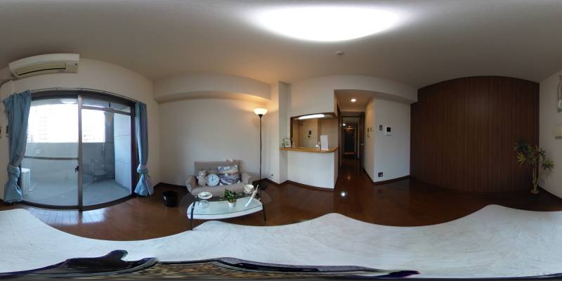 パノラマ画像洋室