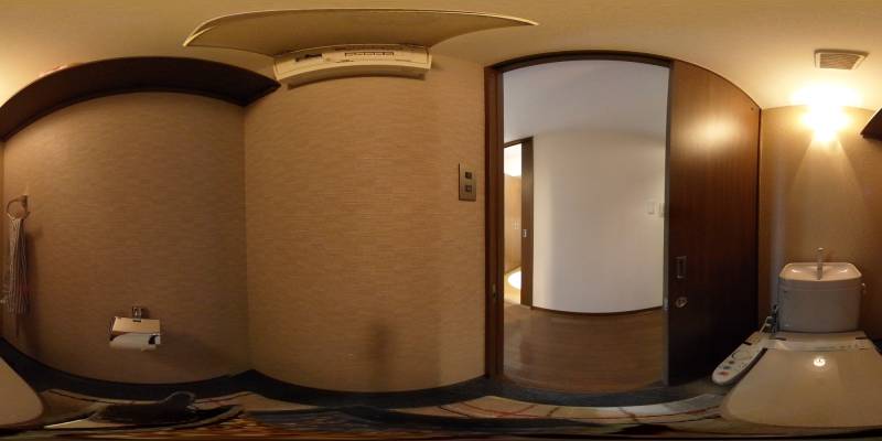 パノラマ画像トイレ