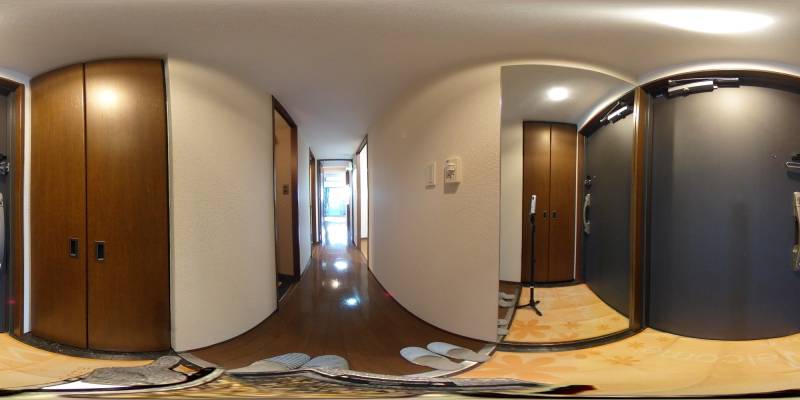 パノラマ画像玄関