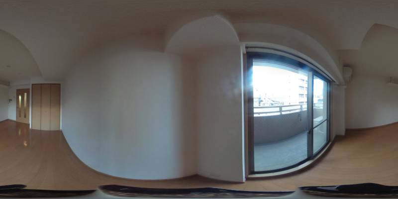 パノラマ画像洋室