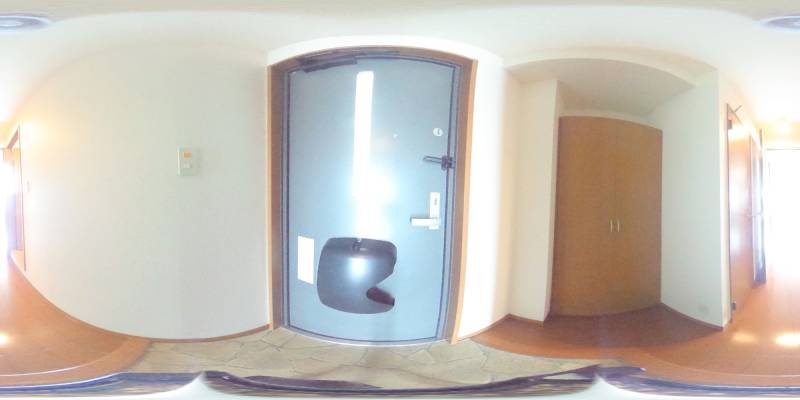 パノラマ画像玄関