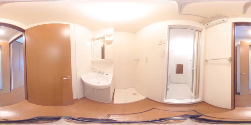 パノラマ画像洗面所