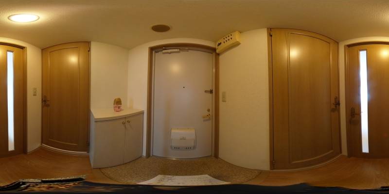 パノラマ画像玄関