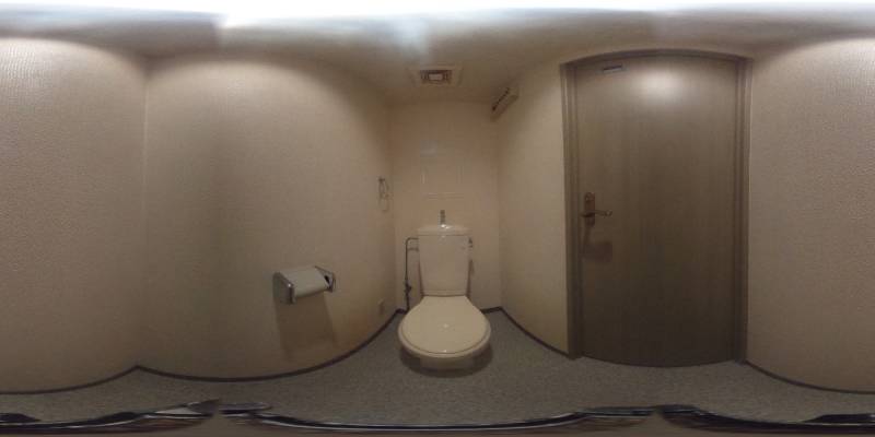パノラマ画像トイレ