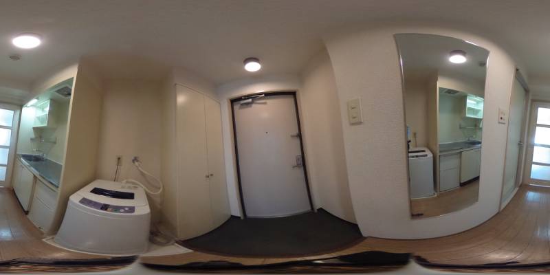 パノラマ画像玄関