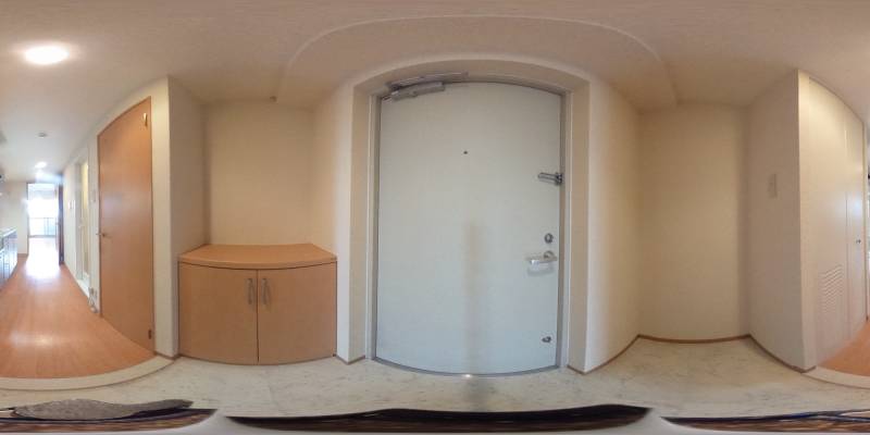 パノラマ画像玄関