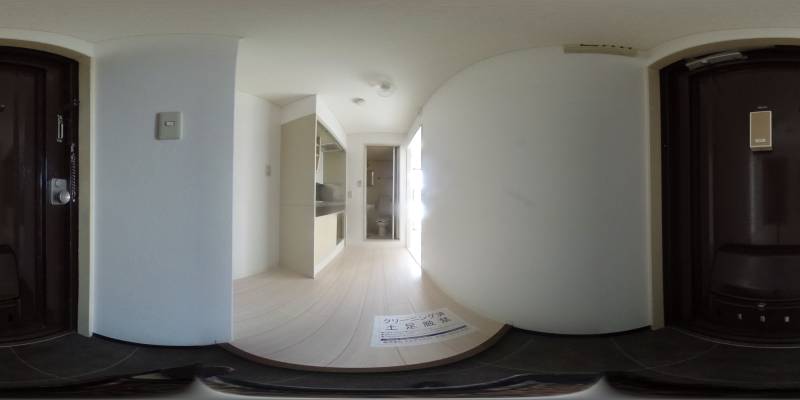 パノラマ画像玄関