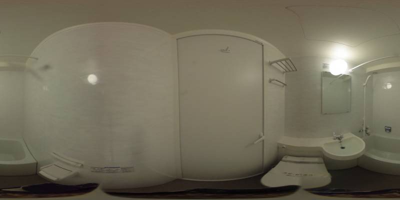 パノラマ画像バスルーム