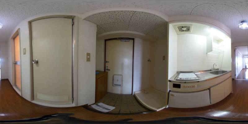 パノラマ画像玄関