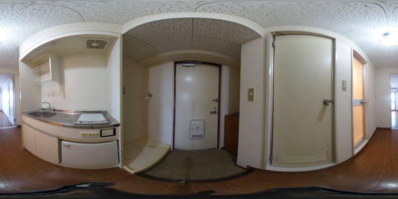 パノラマ画像玄関