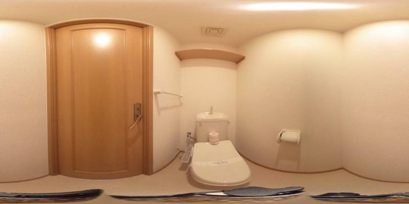 パノラマ画像トイレ