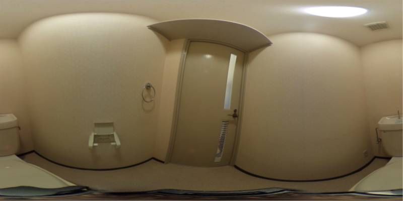 パノラマ画像トイレ