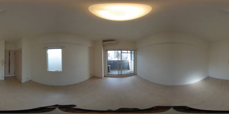 パノラマ画像洋室