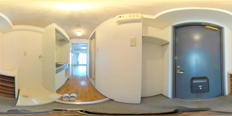 パノラマ画像玄関