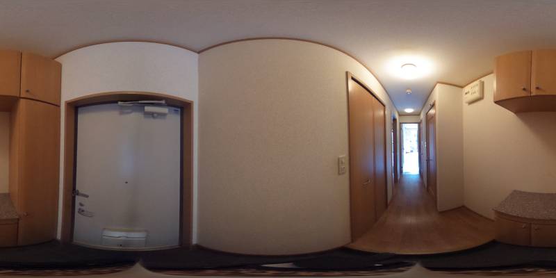 パノラマ画像玄関