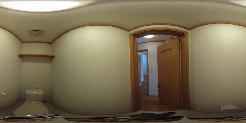 パノラマ画像トイレ