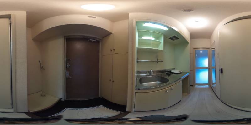 パノラマ画像玄関