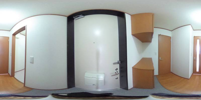 パノラマ画像玄関