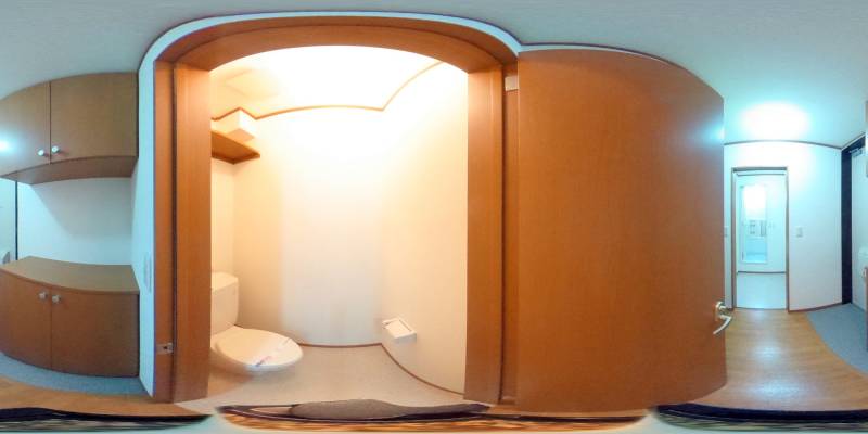 パノラマ画像トイレ