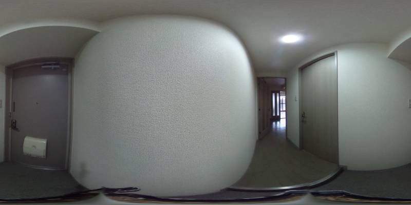 パノラマ画像玄関