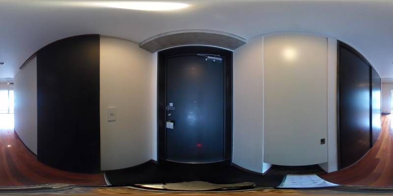 パノラマ画像玄関