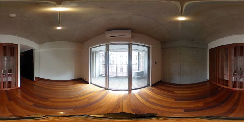 パノラマ画像洋室