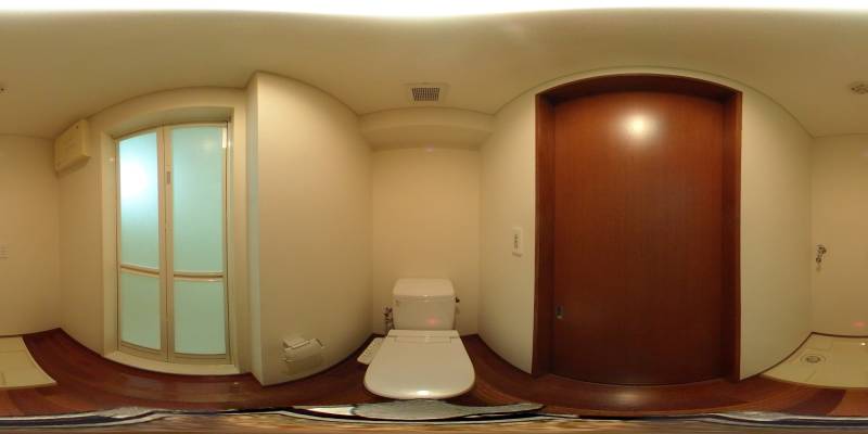 パノラマ画像トイレ