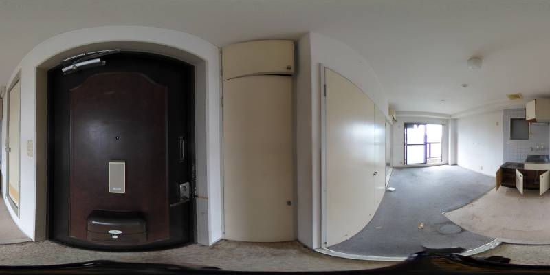 パノラマ画像玄関