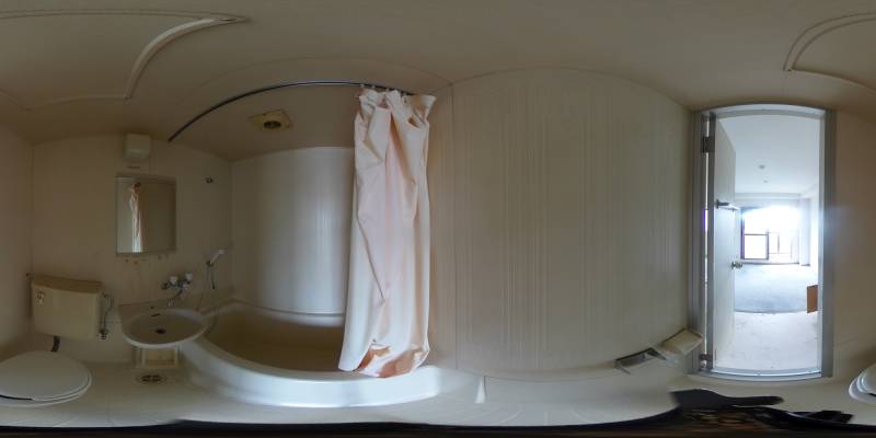 パノラマ画像バスルーム