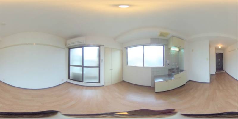 パノラマ画像洋室