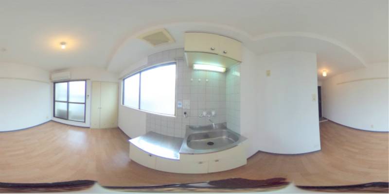 パノラマ画像キッチン