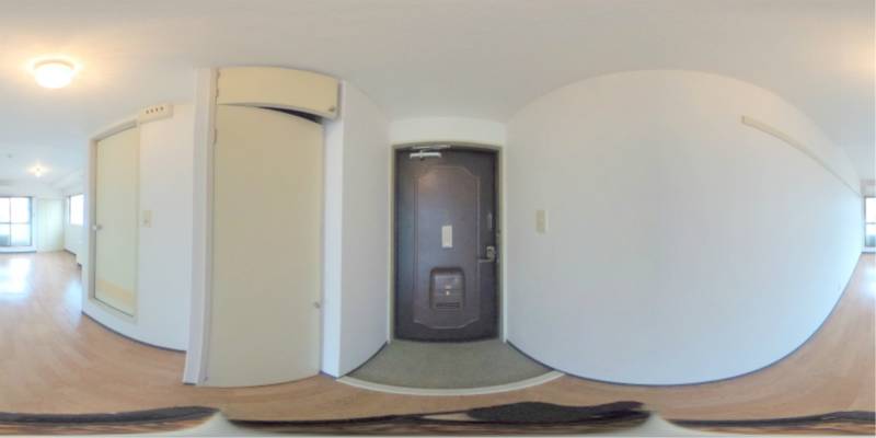 パノラマ画像玄関