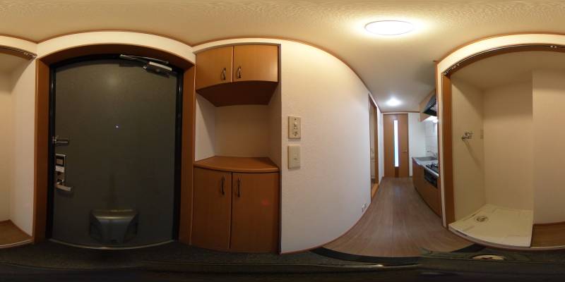 パノラマ画像玄関