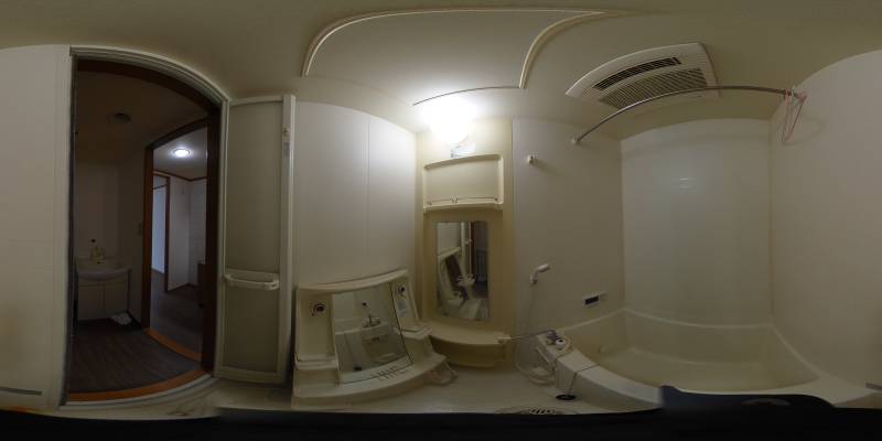 パノラマ画像バスルーム