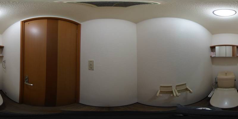 パノラマ画像トイレ