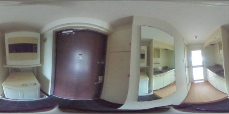 パノラマ画像玄関