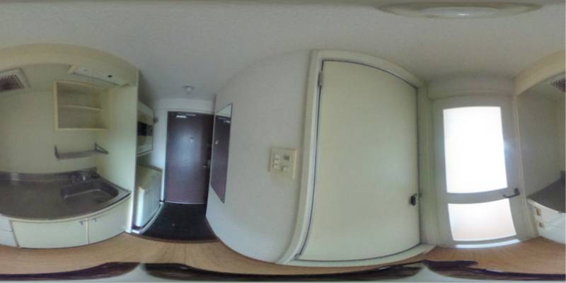 パノラマ画像キッチン