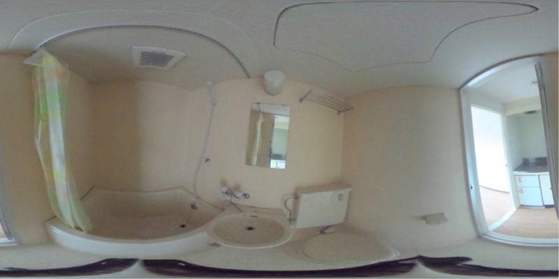 パノラマ画像バスルーム