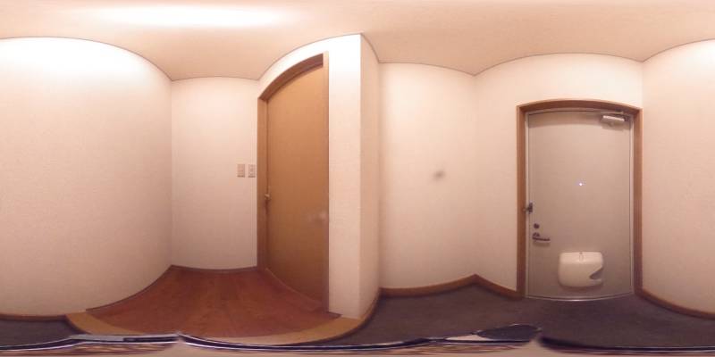 パノラマ画像玄関