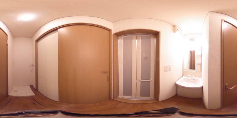 パノラマ画像洗面所