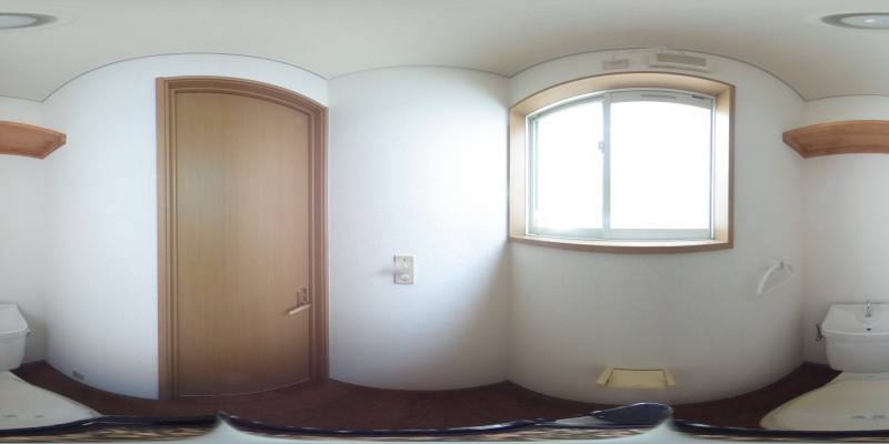 パノラマ画像トイレ