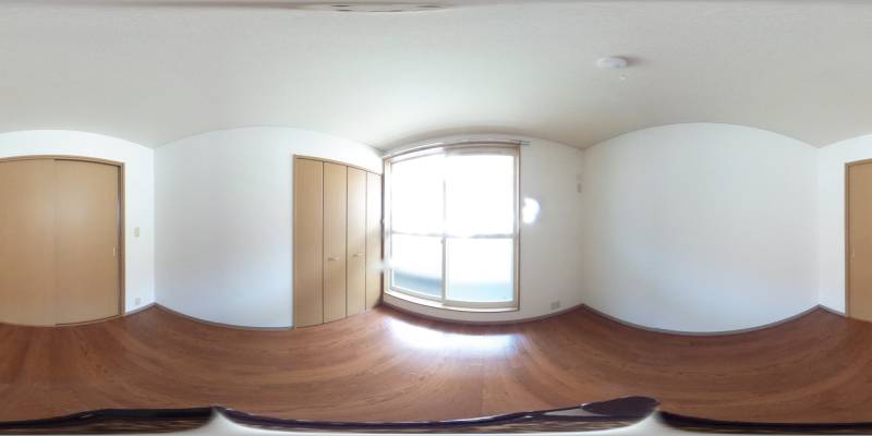 パノラマ画像洋室